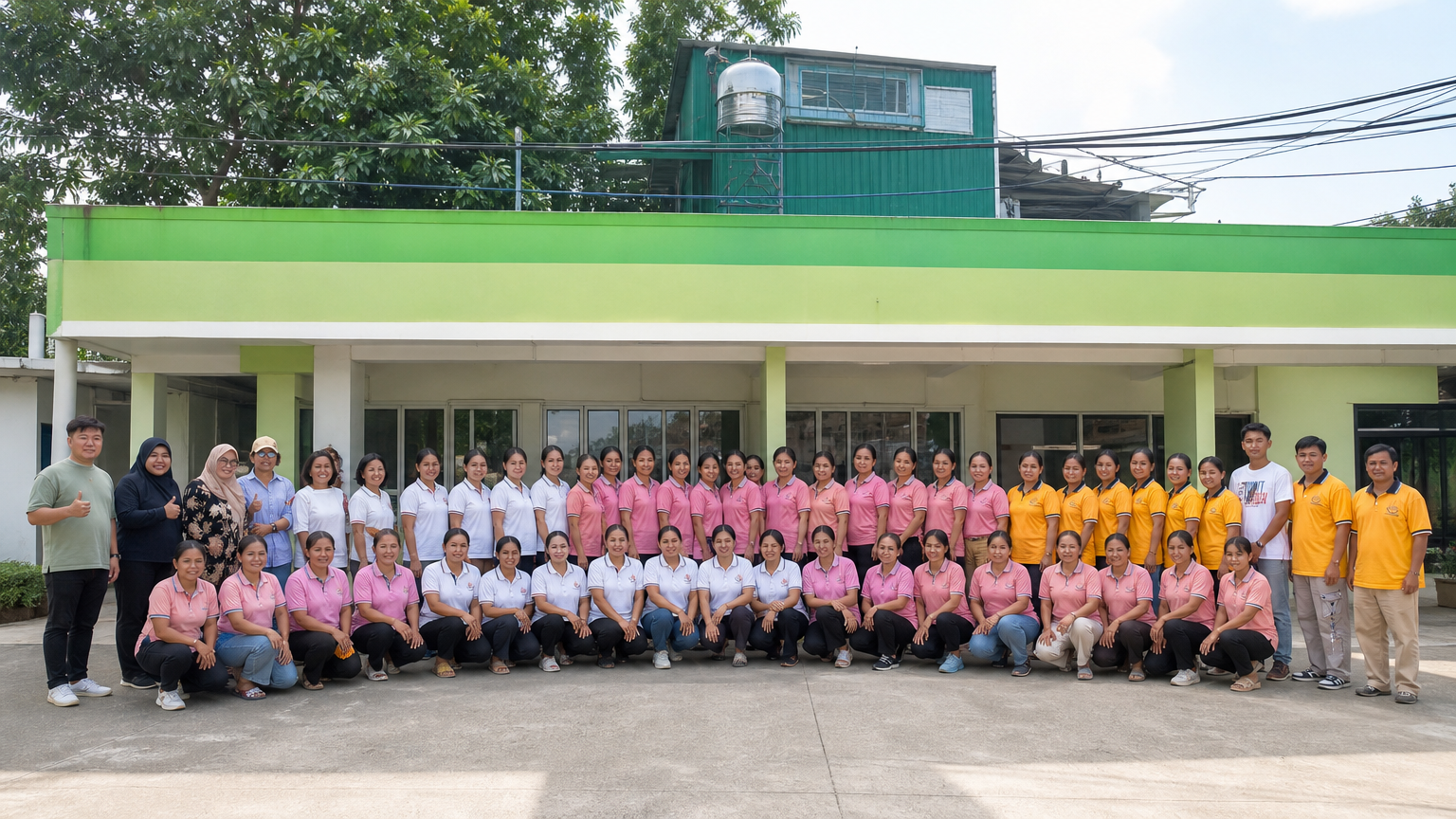 Fiori Mega Star training team